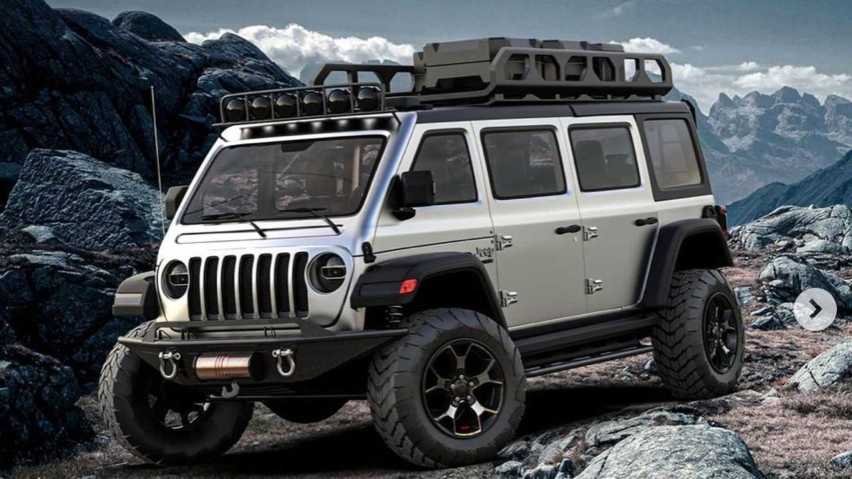 Jeep牧马人也能改装成旅行车？VAN渲染图曝光！