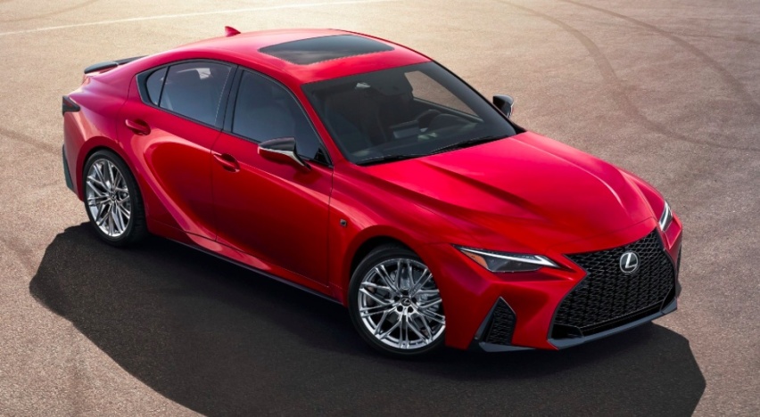 雷克萨斯IS 500 F Sport特别版官图，V8引擎，限售500台