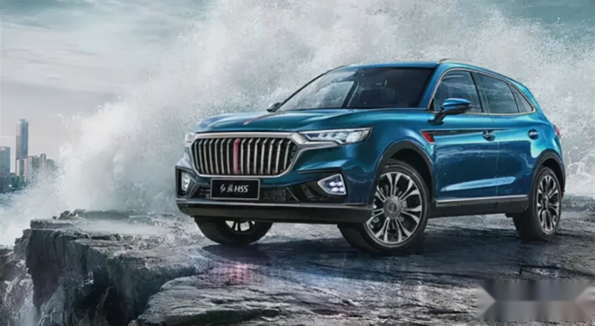 2022款红旗HS5，中国首款豪华B级SUV