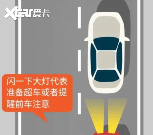 大灯闪三下是什么意思？交警：这都不懂，就别开夜车了