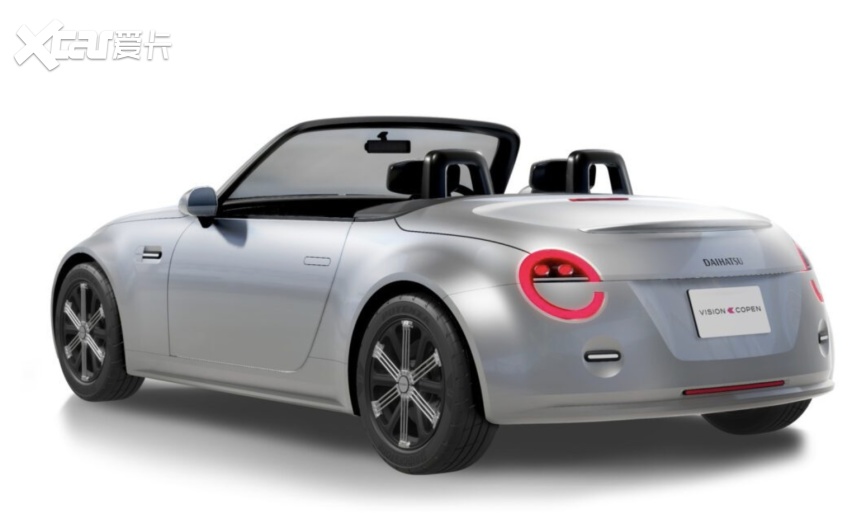 大发vision copen概念车将是一款极具电动审美的燃油跑车,在保留了一