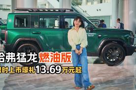 哈弗猛龙燃油版硬核上市：全系2.0T+智能四驱，限时钜惠13.69万起