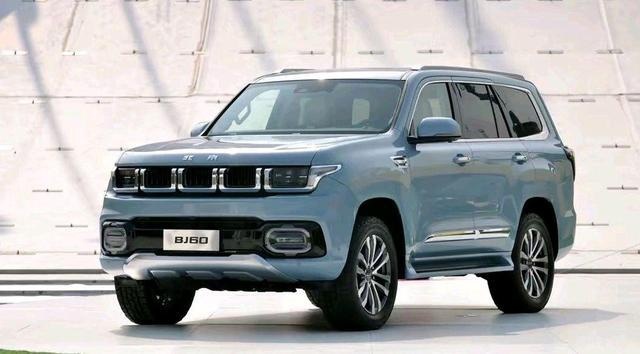 北京BJ60实车外观霸气 2.0T+48V轻混 外挂备胎