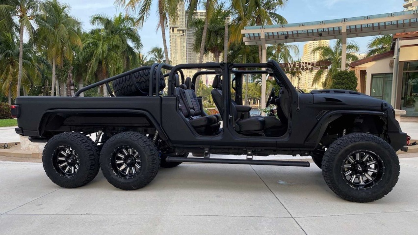 六轮皮卡，可选V8引擎，Jeep Gladiator改装版
