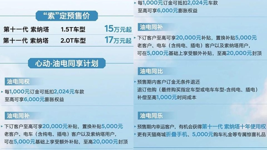 12万的别克君威已卖不动，12万元的新索纳塔能有戏吗？