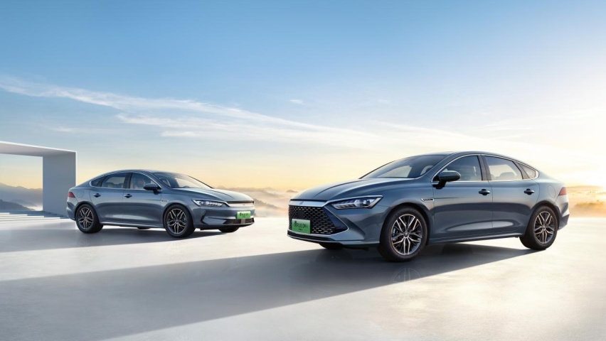最便宜的新能源三厢轿车 比亚迪秦PLUS荣耀版上市 7.98万元起