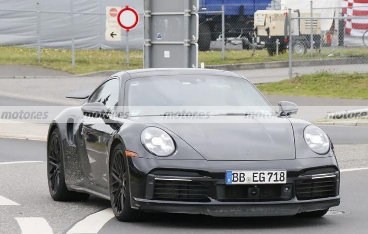 保时捷911 Turbo Hybrid谍照曝光 将于2023年上市