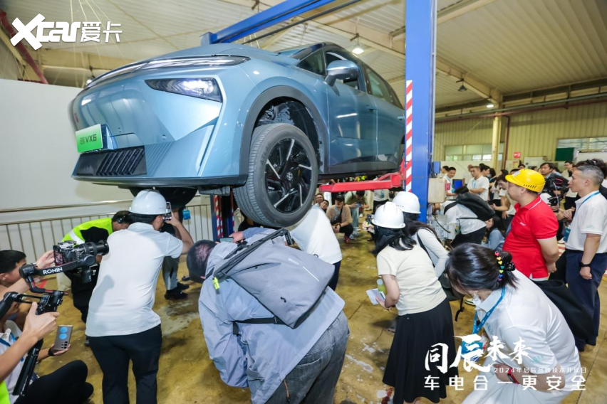 真实场景测试，启辰汽车“车电合一”尽显安全新标准