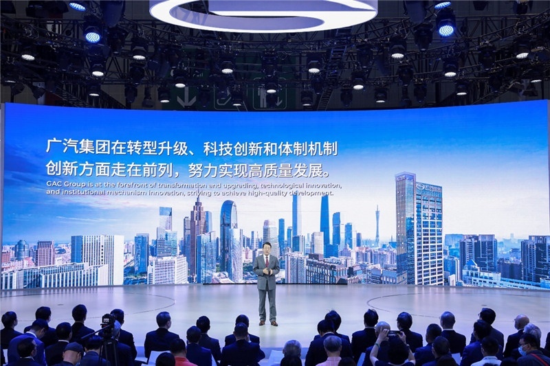 广汽集团在上海车展发布“NEXT”计划和传祺E9