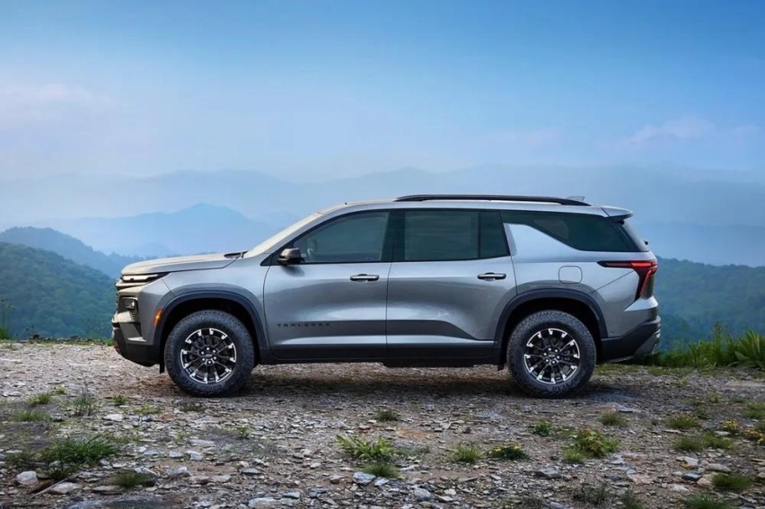 美式中大型SUV 新款雪佛兰Traverse首次亮相