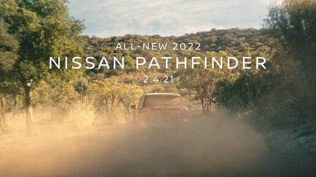 日产全新Pathfinder预告图发布 有望实现国产