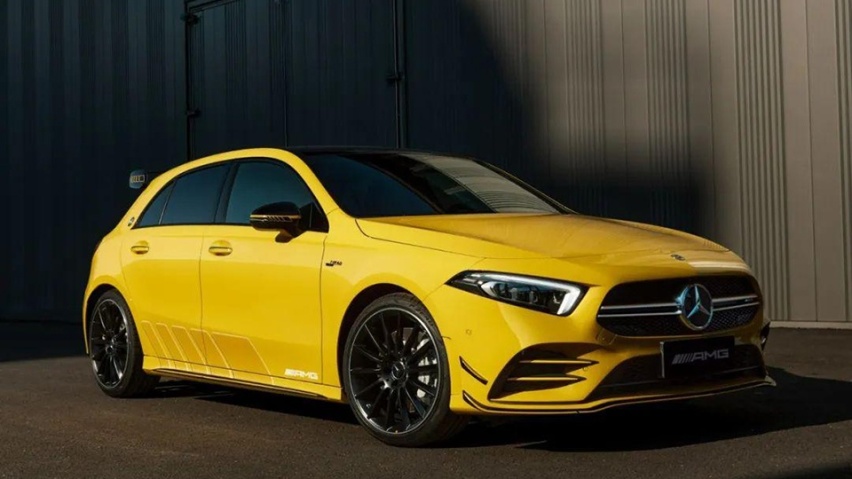 预算50万买前驱双离合？AMG A 35每月养车2400元