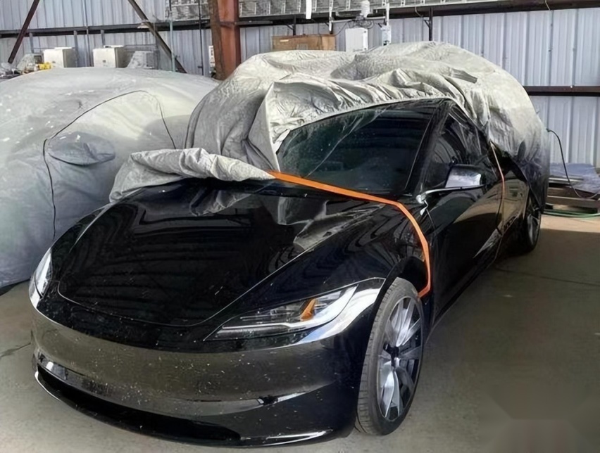 新款Model 3曝光：前脸变了另增一探头，大概率会打价格战！