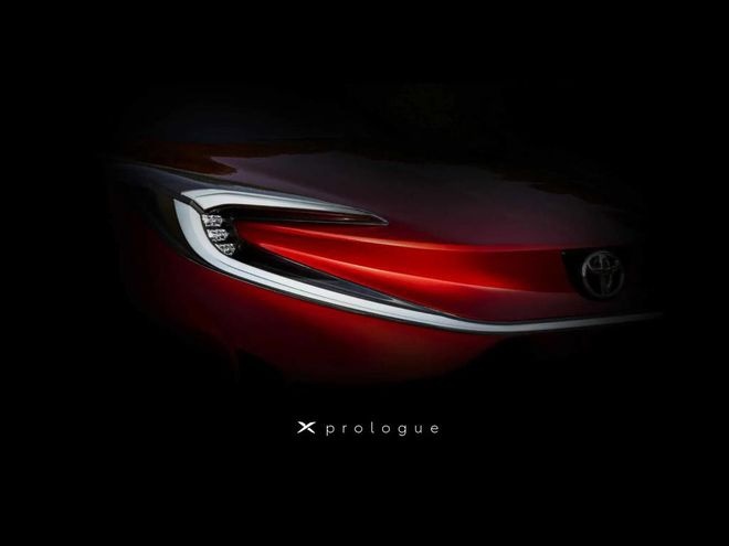 丰田 X prologue纯电SUV预告图发布 3月17日亮