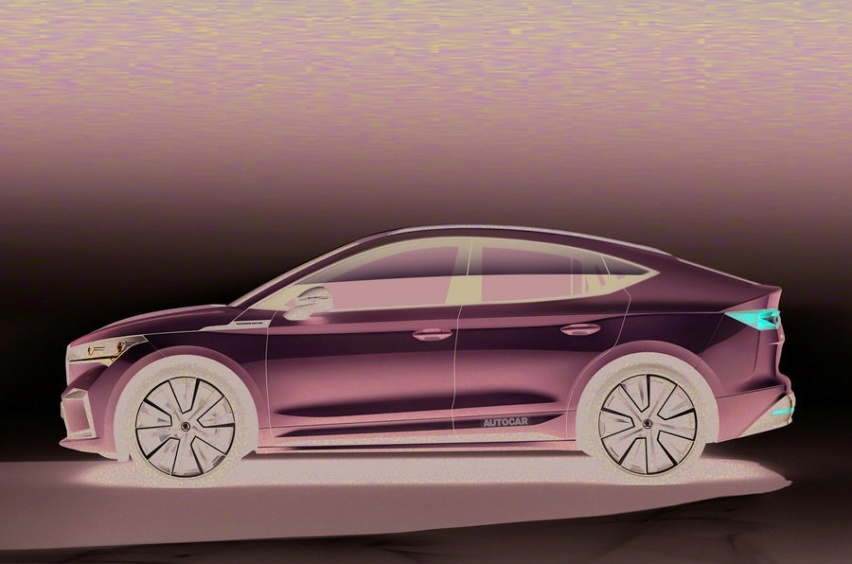 斯柯达Enyaq Coupe iV将于1月31日发布！MEB平台，造型优雅