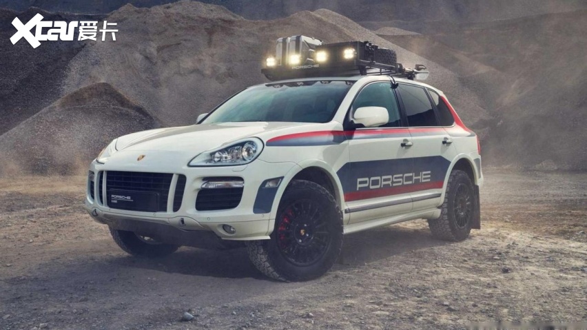 保时捷推出第一代卡宴订制车身拉花