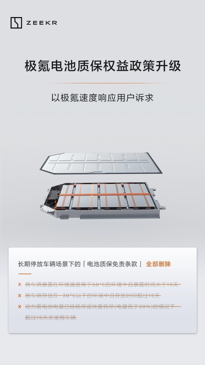 极氪订阅发布/电池质保升级 极氪生态再进化