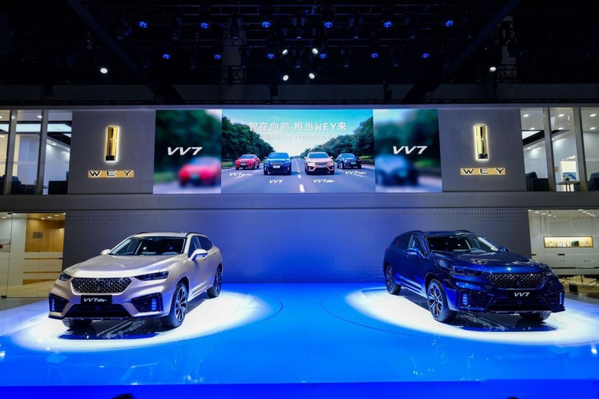 WEY双子星闪耀成都车展，VV7&VV7 GT联袂登场，书写