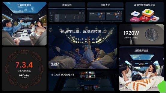家庭五座新旗舰—理想L7三款车型正式发布，售价31.98-37.98万