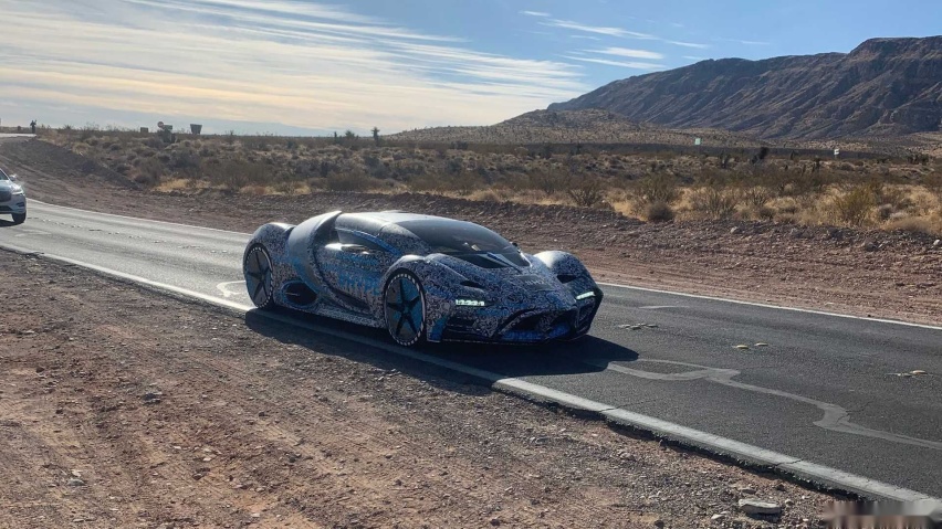 2.2秒破百！Hyperion XP-1氢燃料超级跑车实车
