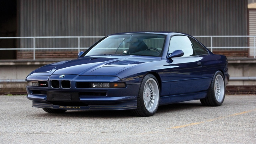 90年代最极致的宝马8系 Alpina B12 5 7 爱卡汽车爱咖号