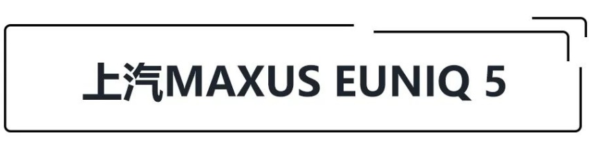 提供19款车型可选，上汽MAXUS EUNIQ 6/EUN
