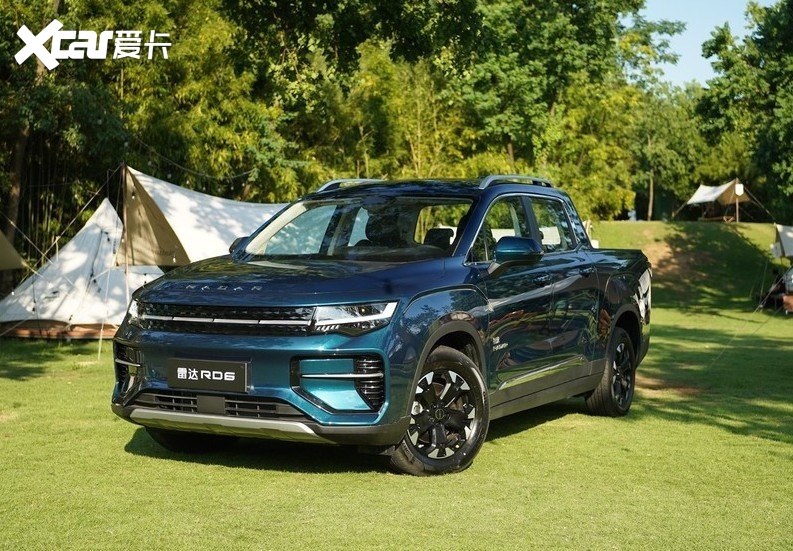 高颜值纯电皮卡,吉利雷达rd6终于亮相!-爱卡汽车爱咖号