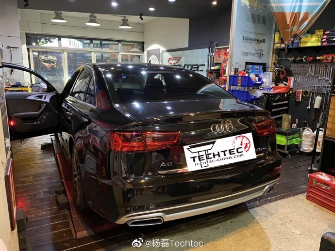奥迪A6L 40TFSI 刷ECU德国Techtec改装电脑