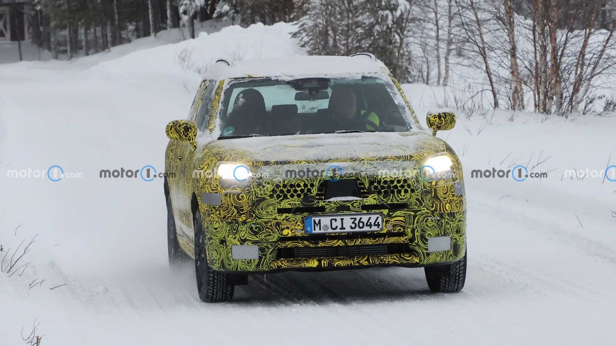 下半年亮相!新MINI Countryman即將來襲,或推純電版 下半年亮相!新MINI Countryman即將來襲,或推純電版