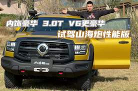 内饰豪华 3.0T V6更豪华 试驾山海炮性能版
