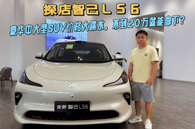 智己LS6探店|豪华中大型SUV价格大跳水，不到20万就能拿下？