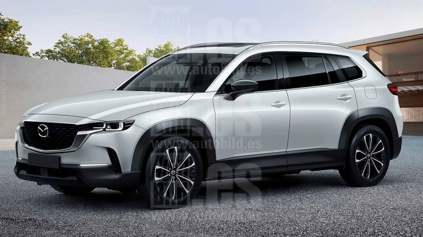 马自达CX-60将于3月8日发布！走高端路线，拿转子发动机发电？