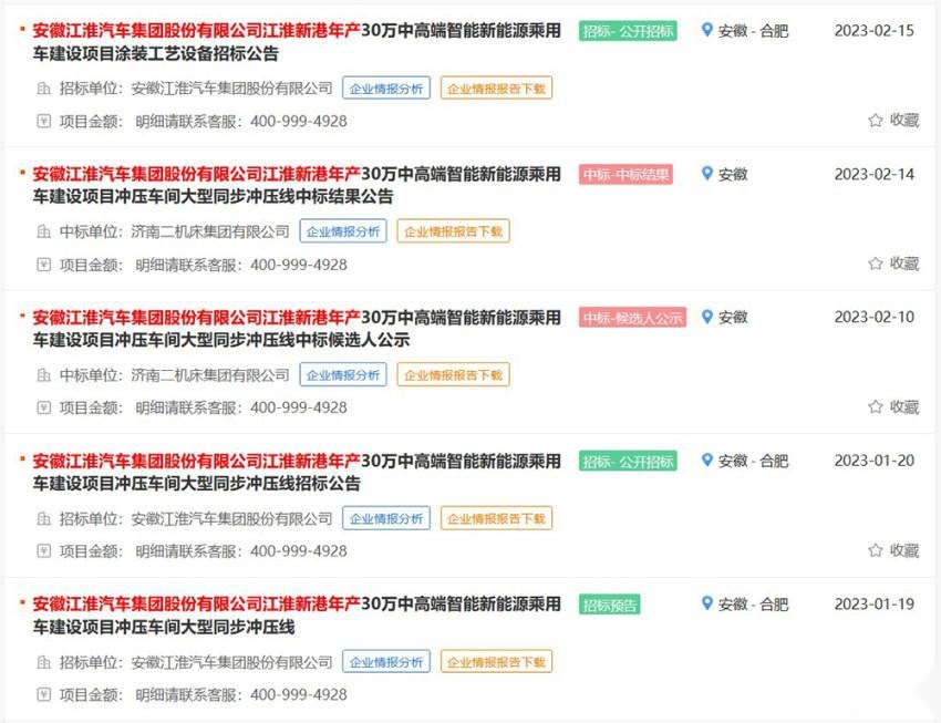 重磅！华为江淮汽车工厂开建，投资26亿，明年投产