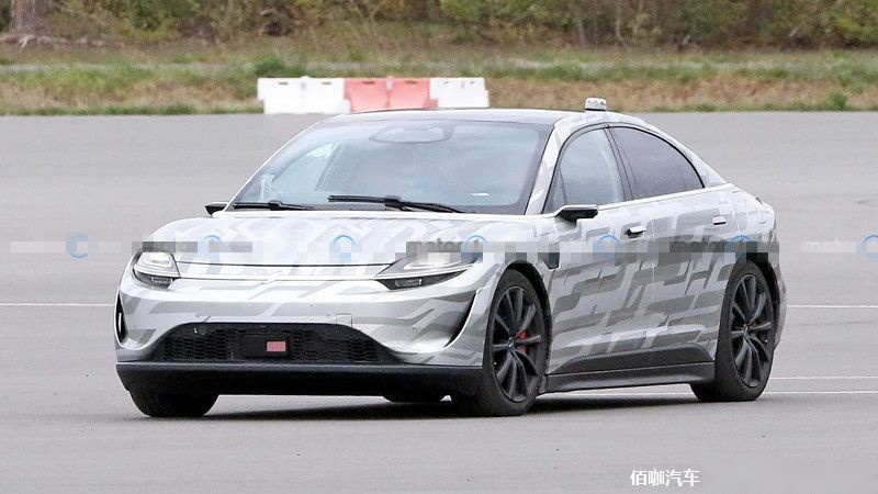 索尼Vision S最新谍照曝光 外观细微调整/最大功率为400kW