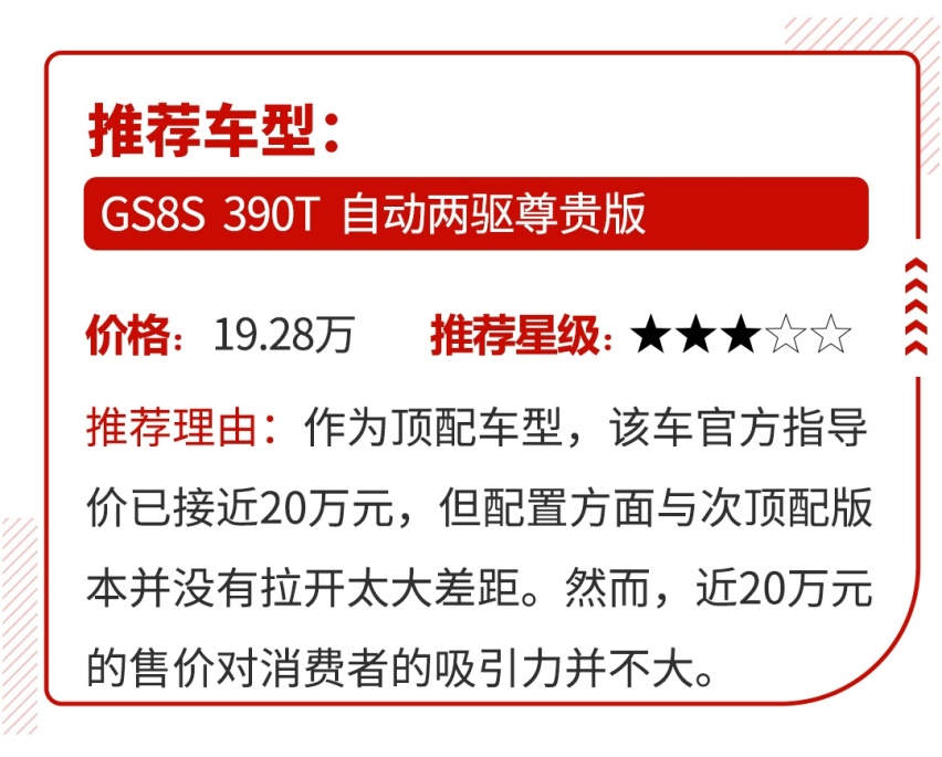 更硬朗、更霸气的大5座SUV，传祺GS8S上市售15.58万