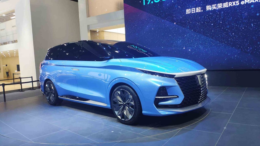 2019年廣州車展:榮威vision-im概念車實車