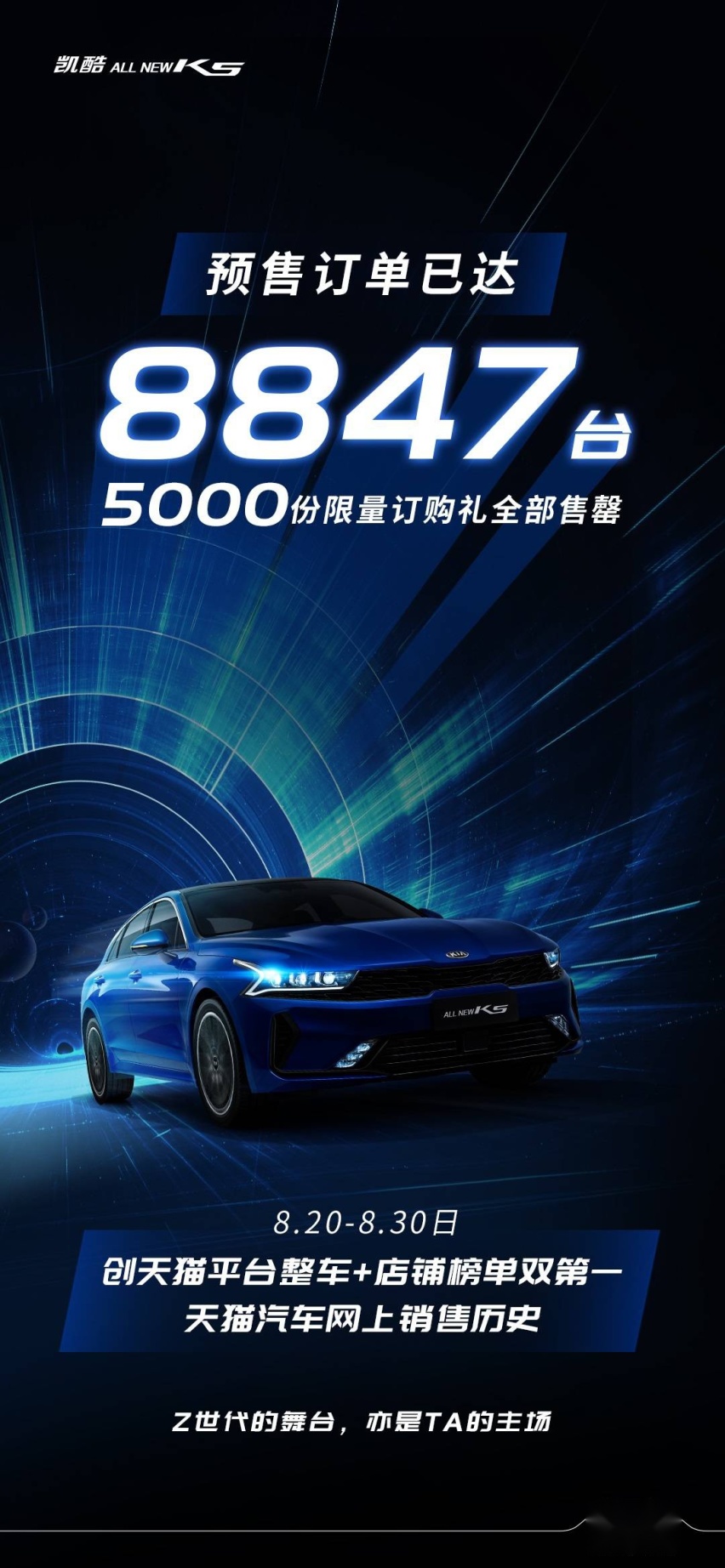 宇尘说车│提前开启“抢购潮” 凯酷预售期总订单数达8847台