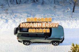 30万内买大空间省油SUV，还要越野性能，这3款一定不能错过？