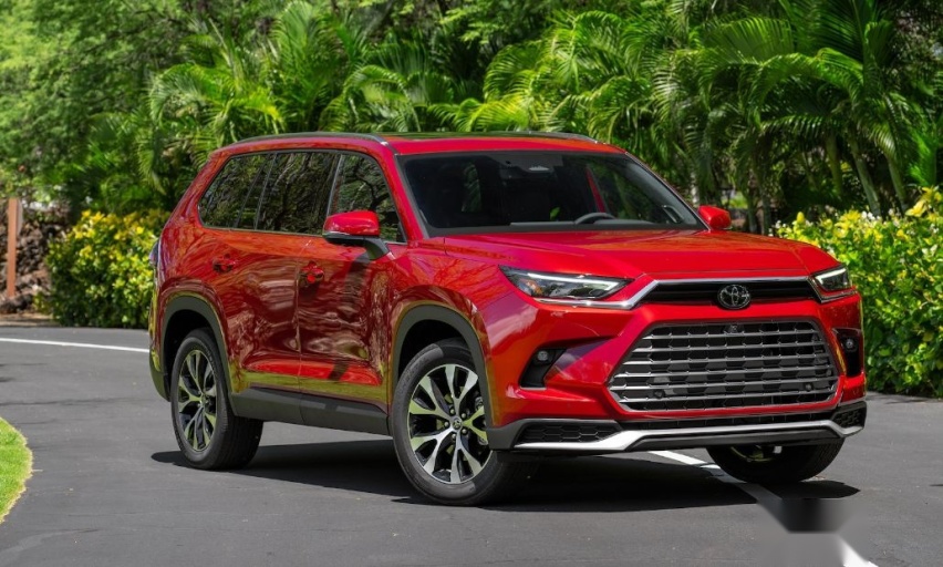 丰田2025款大汉兰达官图发布，造型像RAV4，搭3种动力