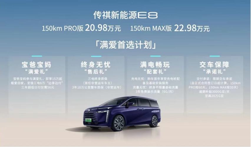装下家的E万种可能，传祺新能源E8交付派对满爱黄埔江畔