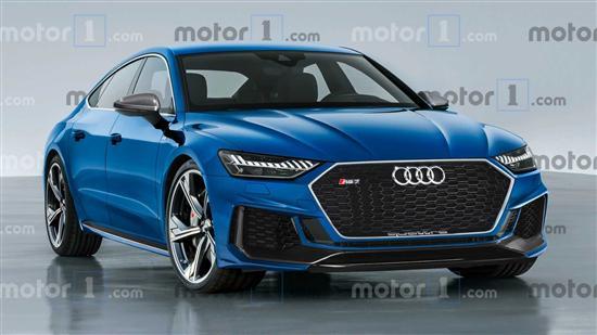 全新奥迪RS7 Sportback效果图曝光！预计700马力