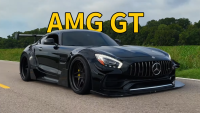 奔驰AMG-GTR，4.0T+V8发动机，3.6秒破百