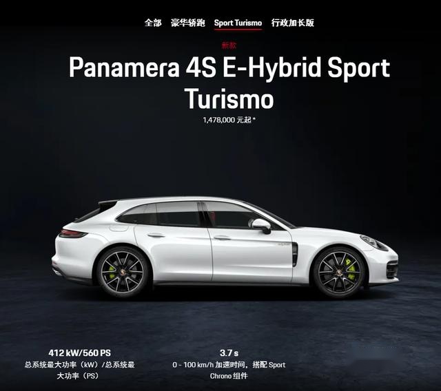 新款保时捷Panamera解析：纽北最速四门行政房车