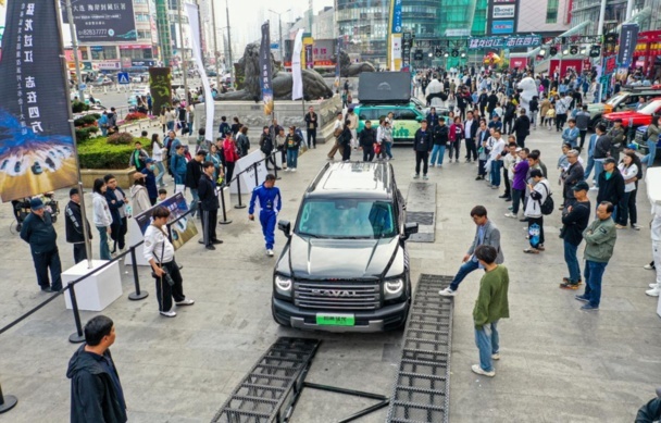 带电 带T 带锁的新能源越野SUV普及者 哈弗猛龙大连上市 带电 带T 带锁的新能源越野SUV普及者 哈弗猛龙大连上市