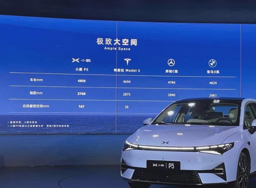 特斯拉Model 3的劲敌来啦！小鹏P5正式亮相！