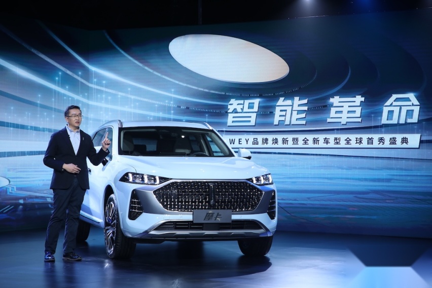 1:1:1 WEY摩卡“三智融合”打造“新一代智能汽车”