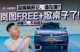 闭眼入、不纠结，岚图FREE+掀桌子了！深度解析它，值在哪?