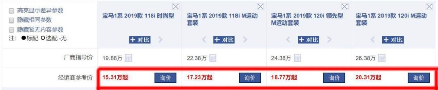 优惠真的很大!前置前驱的宝马1系三厢还值得入手吗?