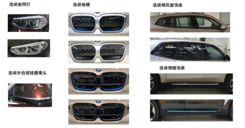单电机后驱286匹，续航440km，华晨宝马iX3申报图曝光