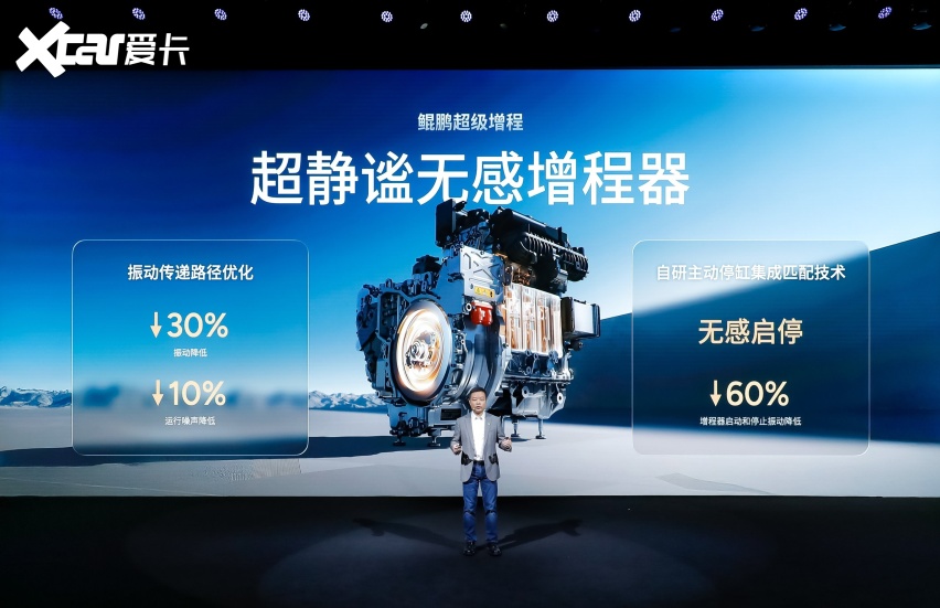 鲲鹏超级增程全球首发！首搭车型小鹏X9超级增程正式预售